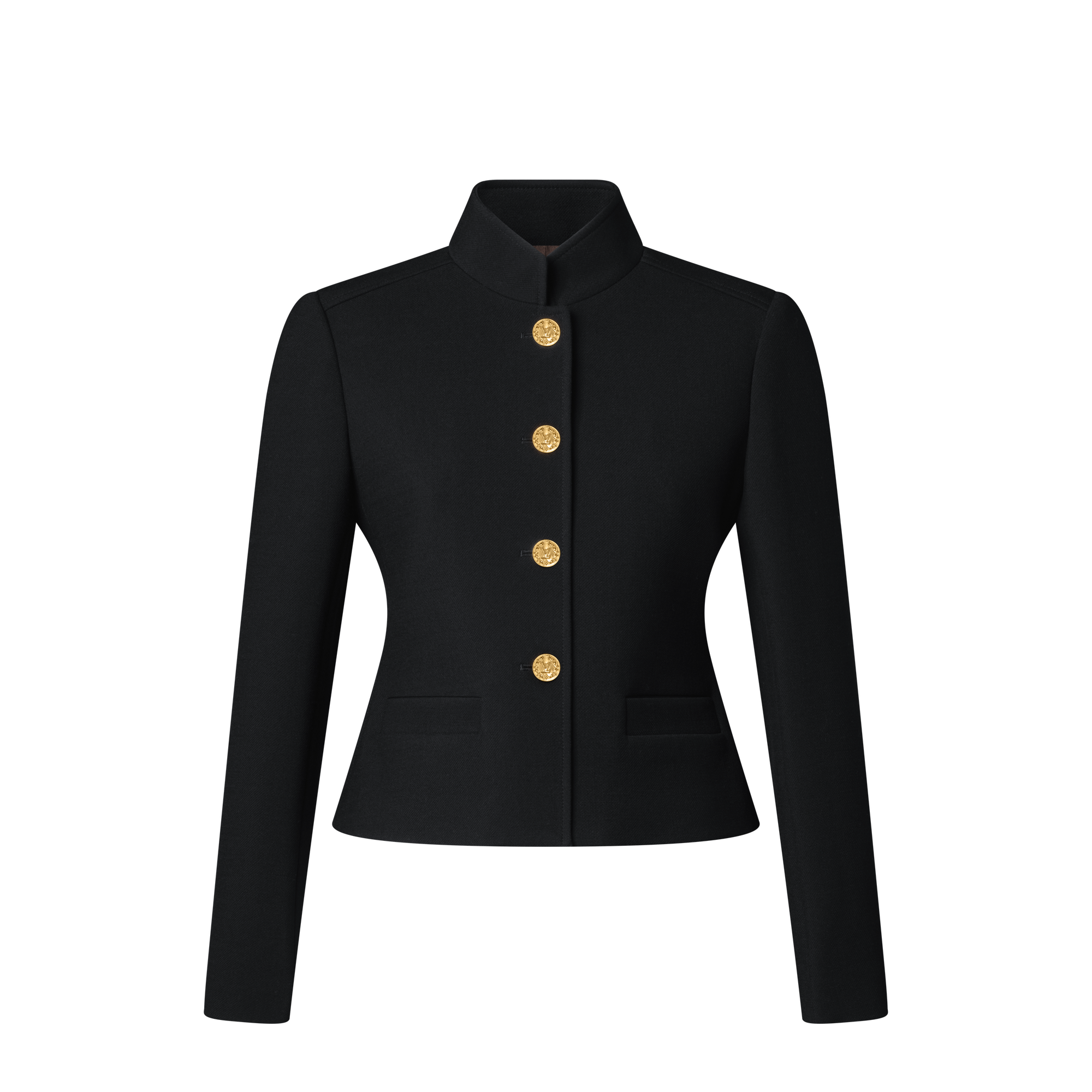 Jacke im Militär-Stil mit LV Knöpfen  Damen Ready to Wear Mäntel und Jacken | LOUIS VUITTON (Zoom)