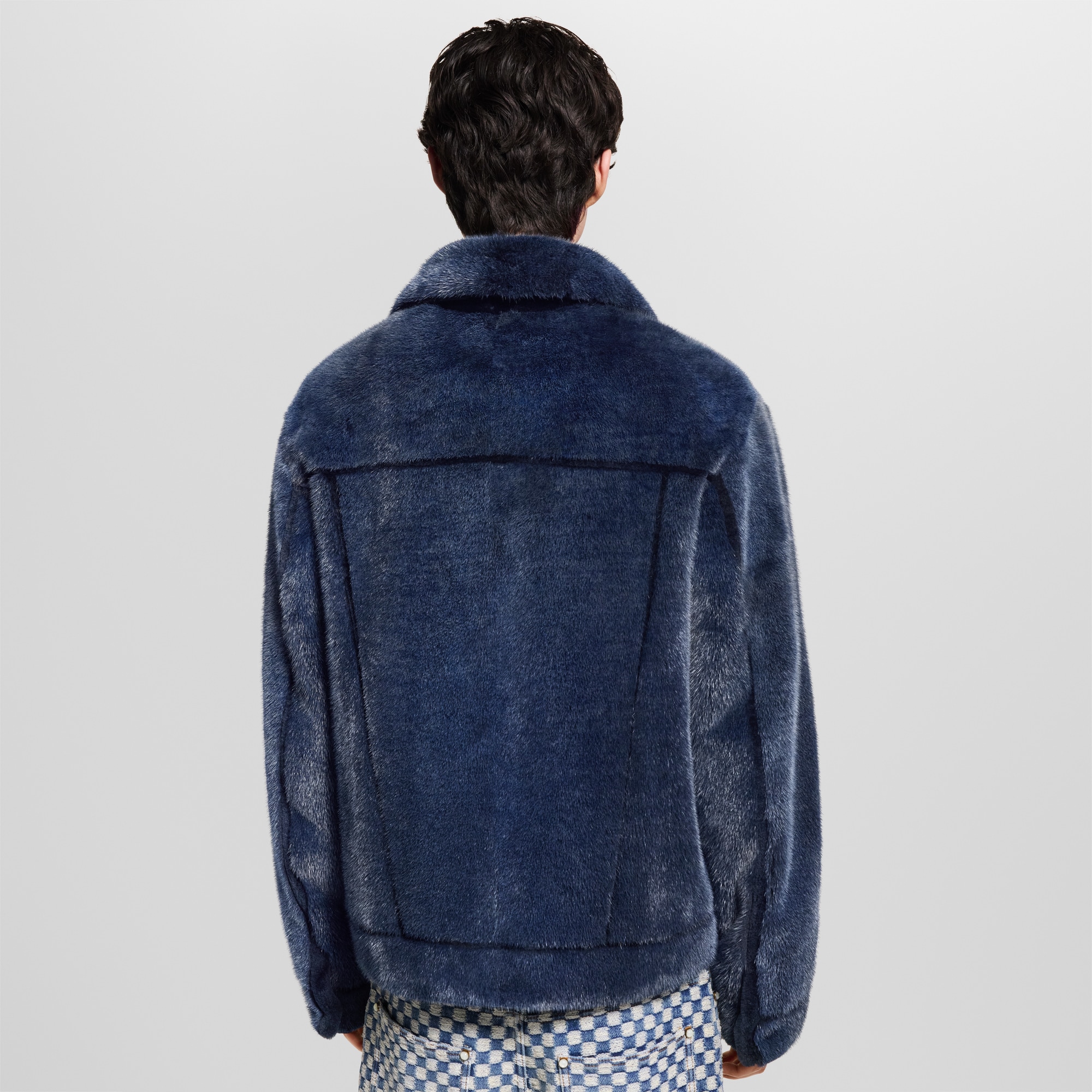 Jacke im Trucker-Stil aus Pelz  Herren Ready to Wear Jacken und Mäntel | LOUIS VUITTON (Zoom)