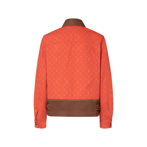 Jacke im Workwear-Stil mit Monogram-Motiv back view