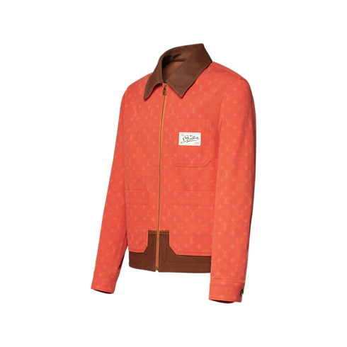 Jacke im Workwear-Stil mit Monogram-Motiv side view