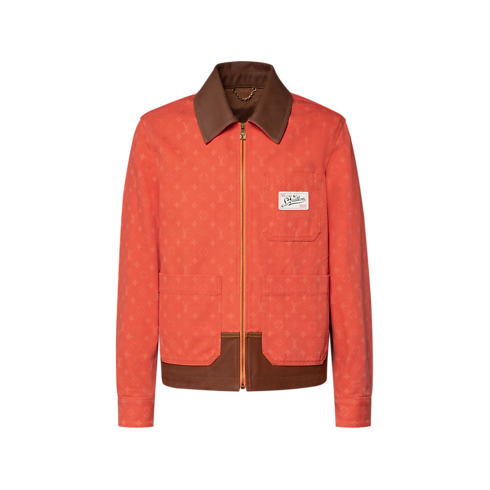 Jacke im Workwear-Stil mit Monogram-Motiv front view