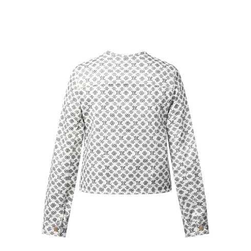 Jacke mit Blurry Monogram-Motiv Damen Ready to Wear Mäntel und Jacken | LOUIS VUITTON (Zoom)