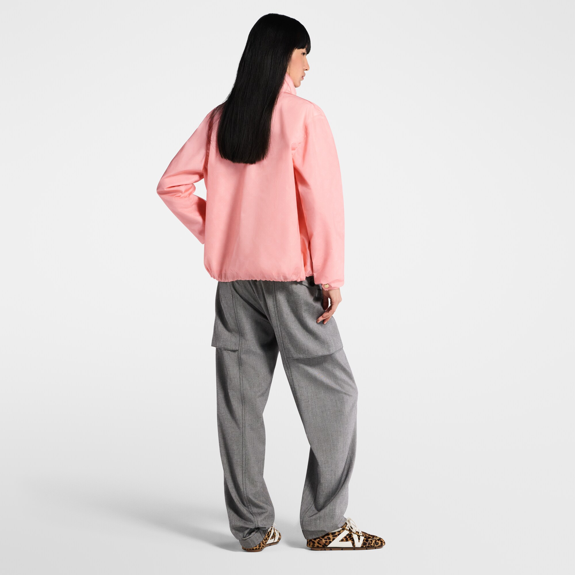 Jacke mit Reißverschluss mit Mahina Monogram-Motiv  Damen Ready to Wear Mäntel und Jacken | LOUIS VUITTON (Zoom)