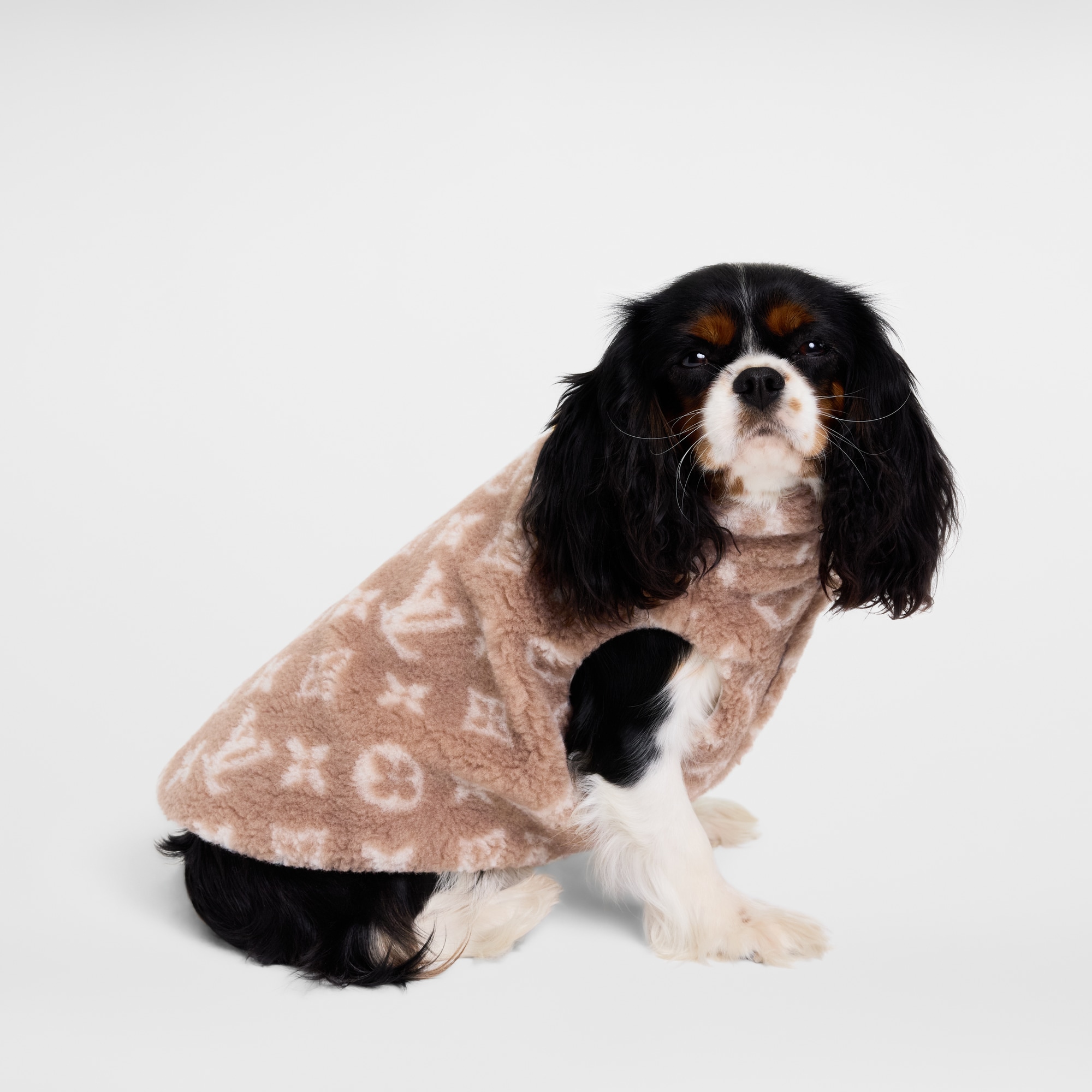 Jacke PM aus Fleece für Hunde S00 Trunks, Reisen und Wohnen Accessoires für Haustiere } | LOUIS VUITTON (Zoom)