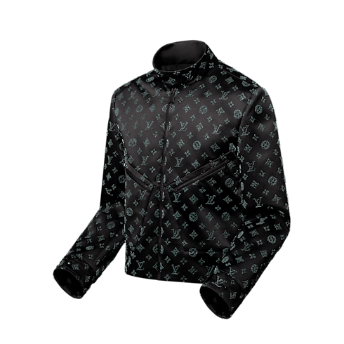 Jackett aus Seide im Piloten-Stil mit Verzierungen Herren Ready to Wear Jacken und Mäntel | LOUIS VUITTON (Zoom)