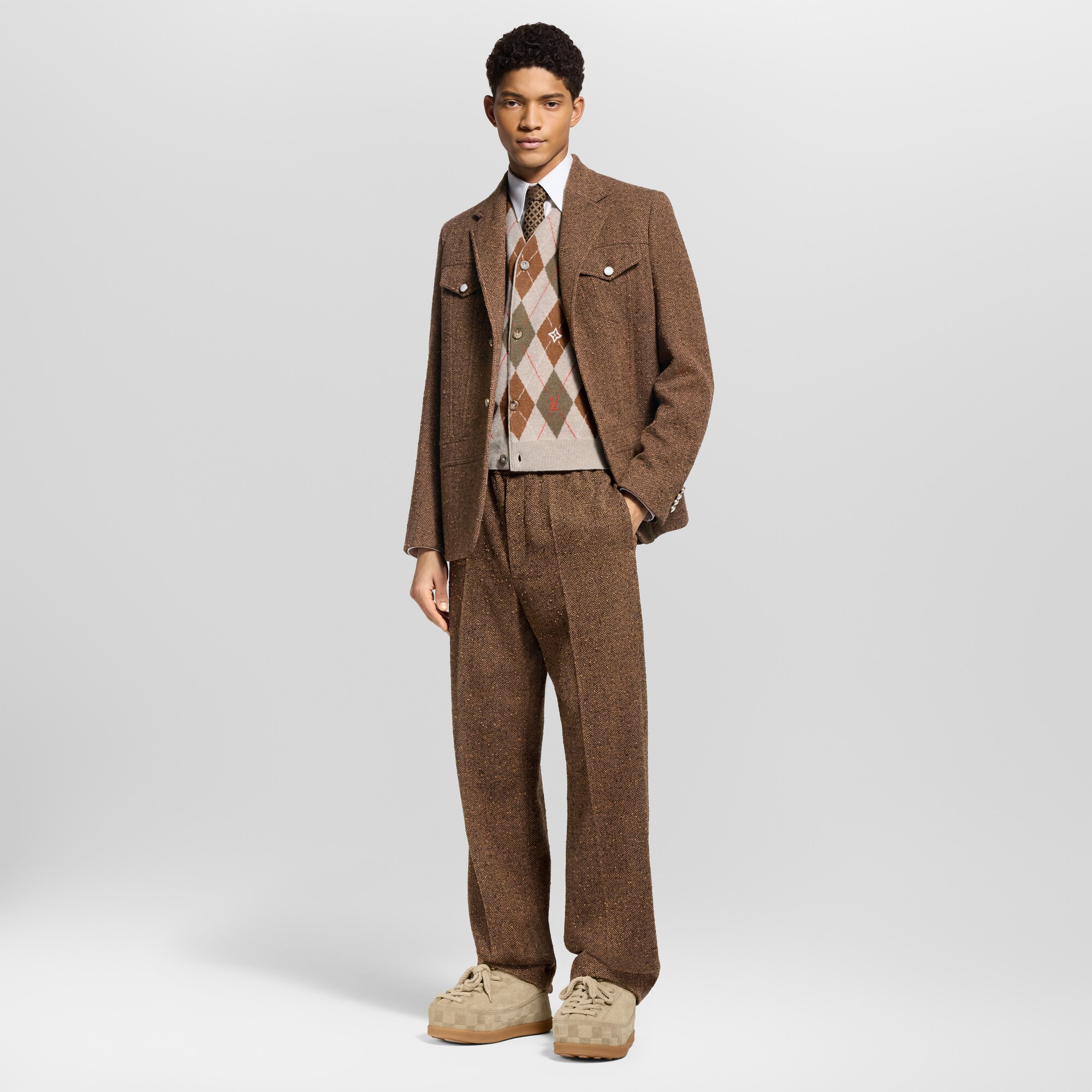 Jackett im Maßkonfektions-Stil mit Workwear-Details  Herren Ready to Wear Sakkos und Jacketts | LOUIS VUITTON (Zoom)