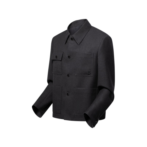 Jackett im Maßkonfektions-Stil mit Workwear-Details Herren Ready to Wear Jacken und Mäntel | LOUIS VUITTON (Zoom)