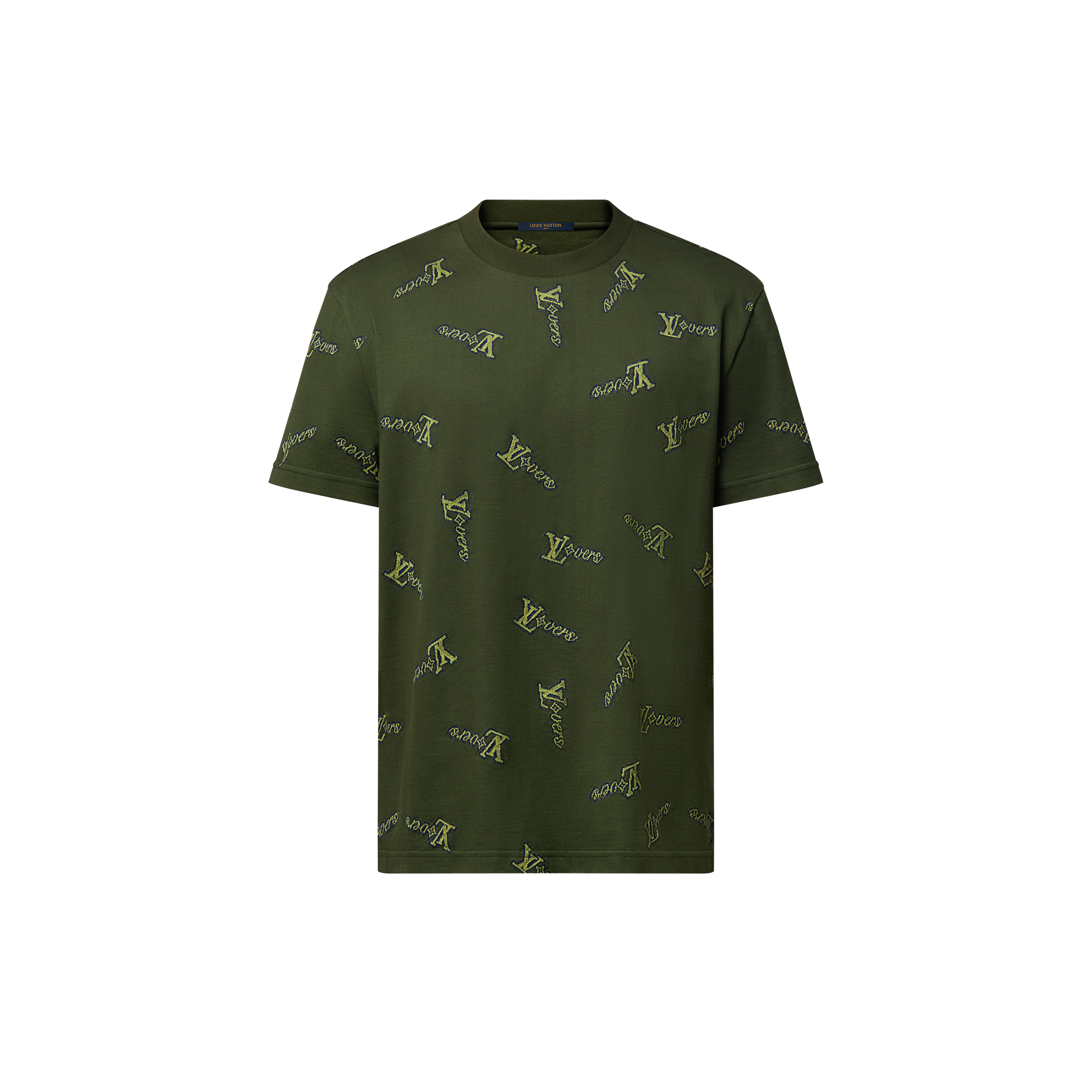 Jacquard-T-Shirt aus Baumwolle  Herren Ready to Wear T-Shirts und Poloshirts | LOUIS VUITTON (Zoom)