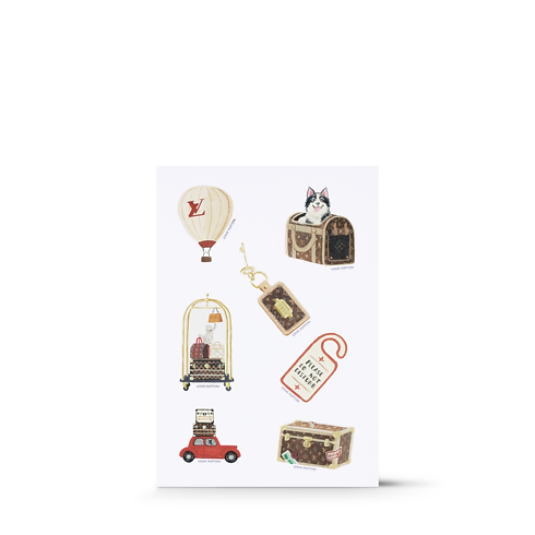 Jane Notizbuch MM & Aufkleber Carnets de Palace Buffet S00 Trunks, Reisen und Wohnen Bücher und Schreibwaren Stiftetuis, Notizbücher und Agenden | LOUIS VUITTON (Zoom)