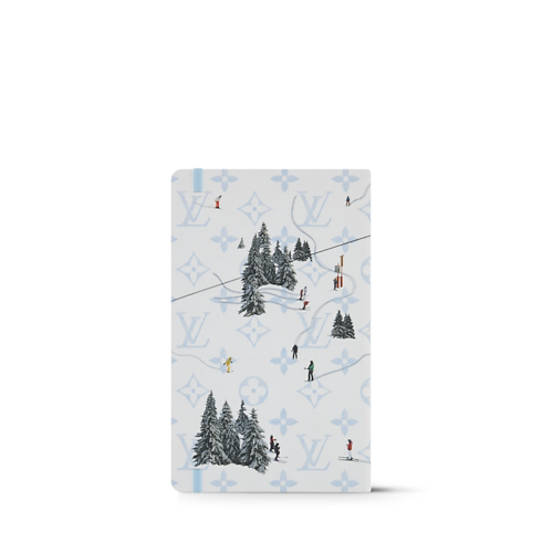 Jane Notizbuch Ski back view