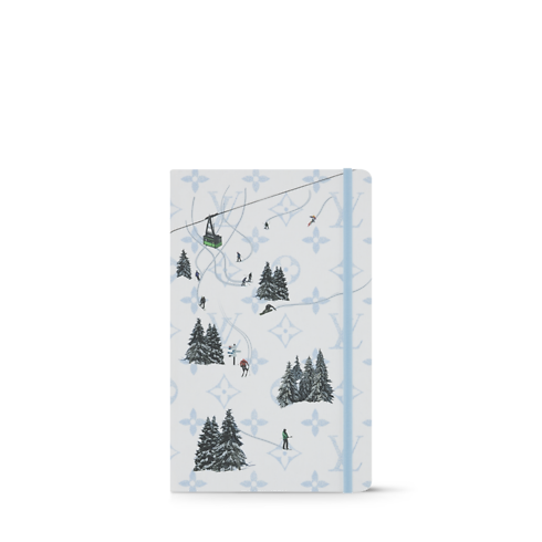 Jane Notizbuch Ski front view