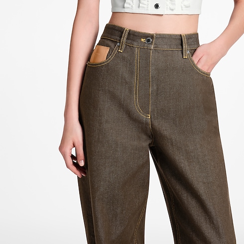 Jeans mit Speedy Patch Damen Ready to Wear Hosen | LOUIS VUITTON (Zoom)