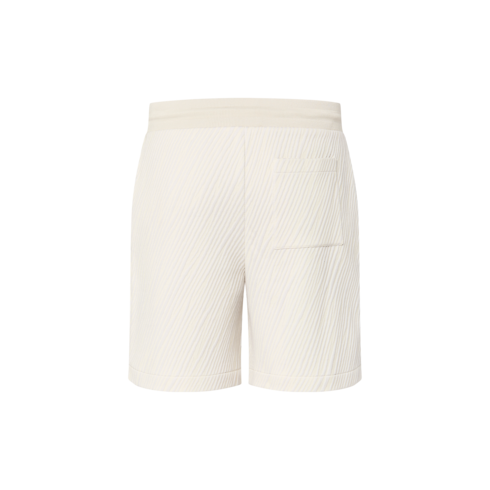 Jersey-Shorts aus Baumwollgemisch mit Jacquard-Details Herren Ready to Wear Hosen | LOUIS VUITTON (Zoom)