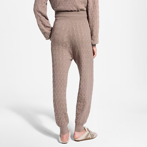 Jogginghose mit Zopfmuster Damen Ready to Wear Strick | LOUIS VUITTON (Zoom)