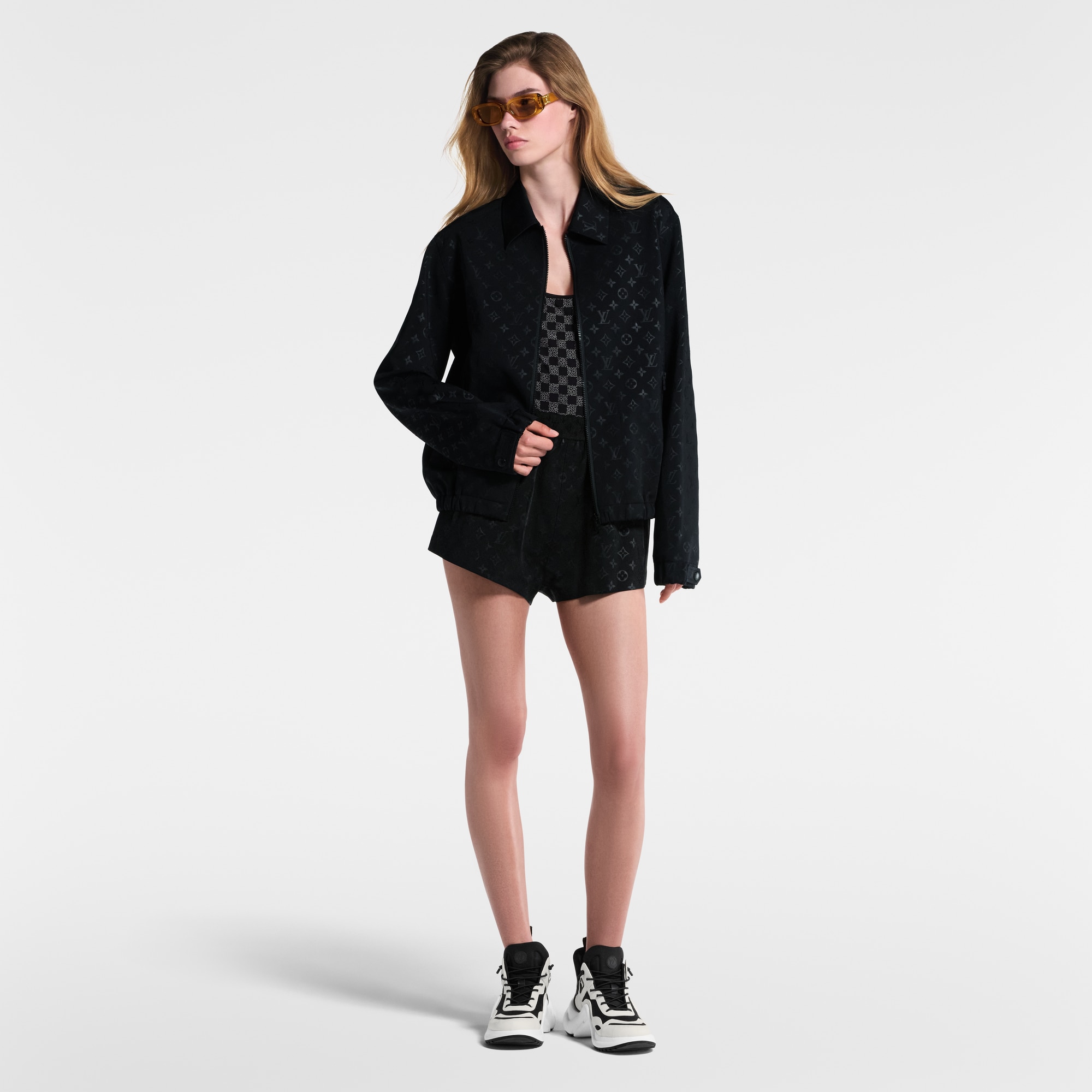 Joggingshorts mit Monogram-Motiv  Damen Ready to Wear Hosen | LOUIS VUITTON (Zoom)