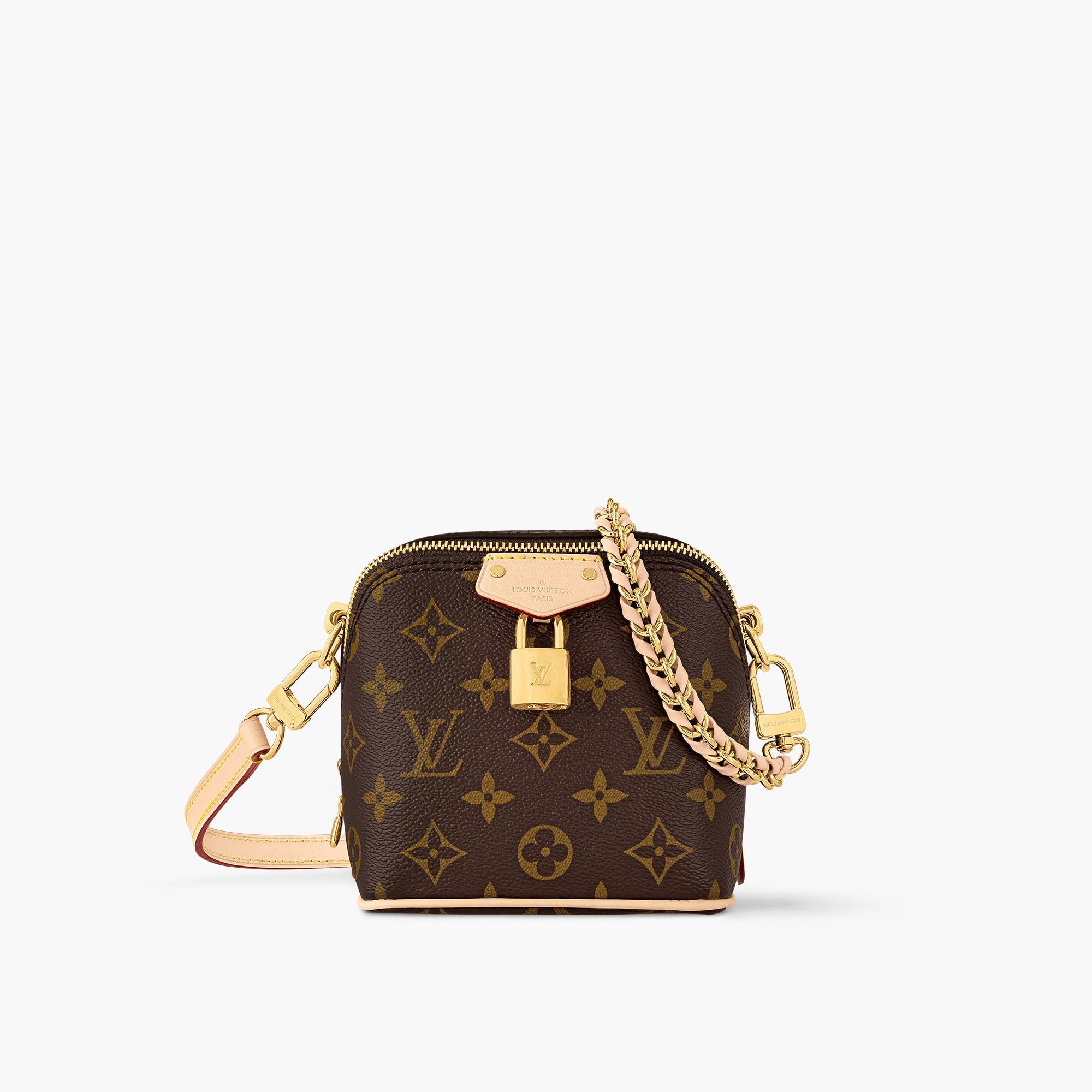 Mini Bag Louis Vuitton Tasche Mit Goldkette Just In Case Monogram