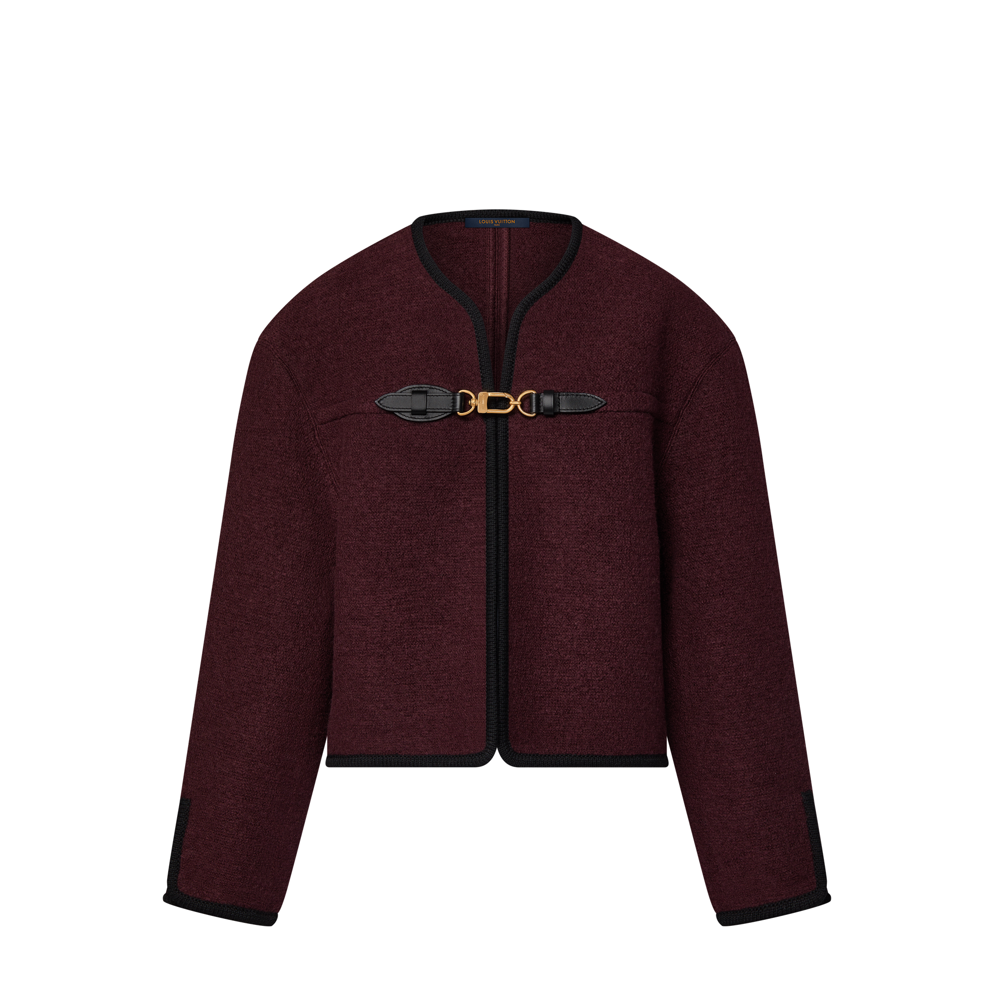 Kantig geschnittene Jacke mit Karabinerhaken  Damen Ready to Wear Mäntel und Jacken | LOUIS VUITTON (Zoom)