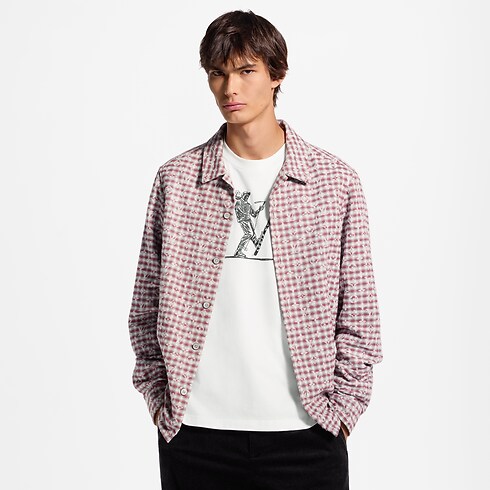 Kariertes Hemd aus Flanell mit Monogram-Motiv Herren Ready to Wear Vollständige Ready to Wear | LOUIS VUITTON (Zoom)