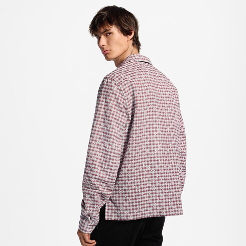Kariertes Hemd aus Flanell mit Monogram-Motiv Herren Ready to Wear Vollständige Ready to Wear | LOUIS VUITTON (Zoom)