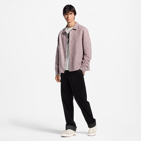 Kariertes Hemd aus Flanell mit Monogram-Motiv Herren Ready to Wear Vollständige Ready to Wear | LOUIS VUITTON (Zoom)