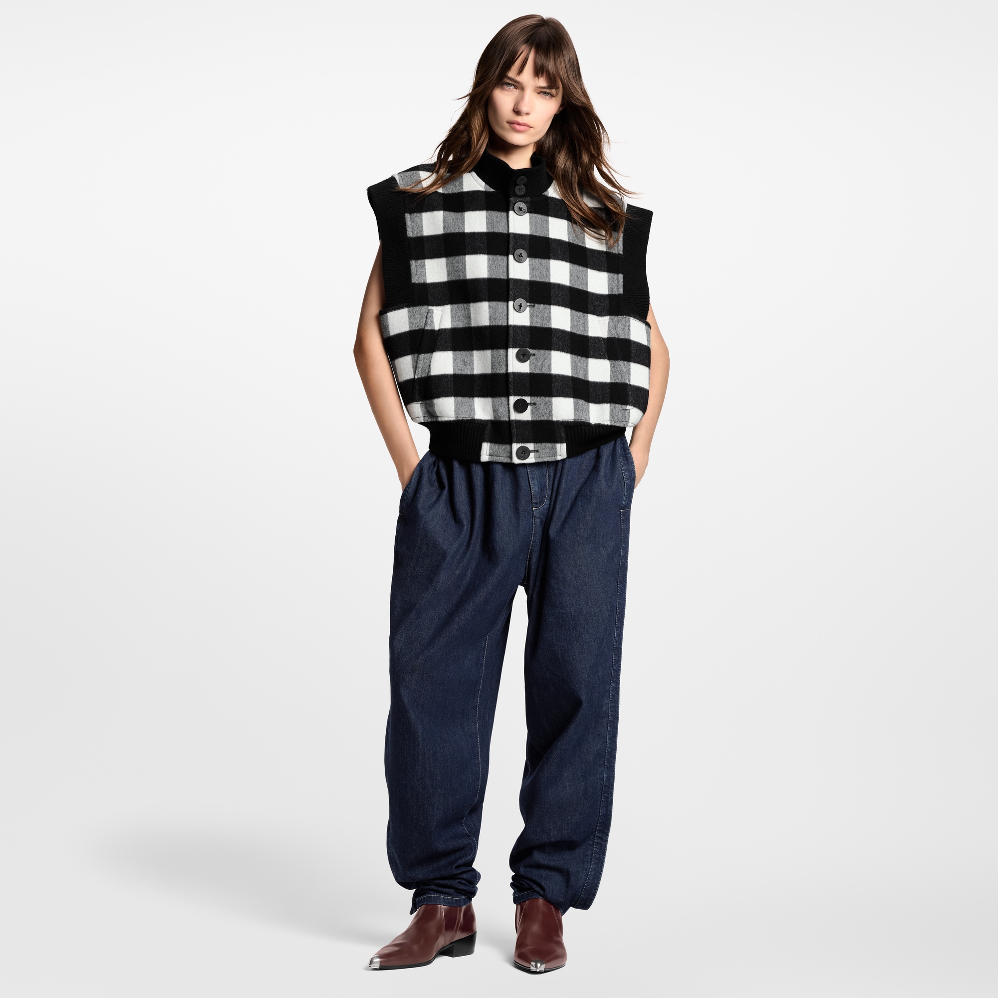 Karottenhose aus Denim  Damen Ready to Wear Hosen | LOUIS VUITTON (Zoom)