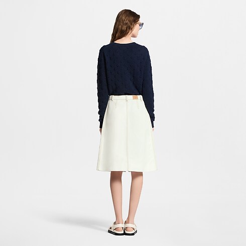 Kaschmirpullover mit gesticktem Monogram ambiance view