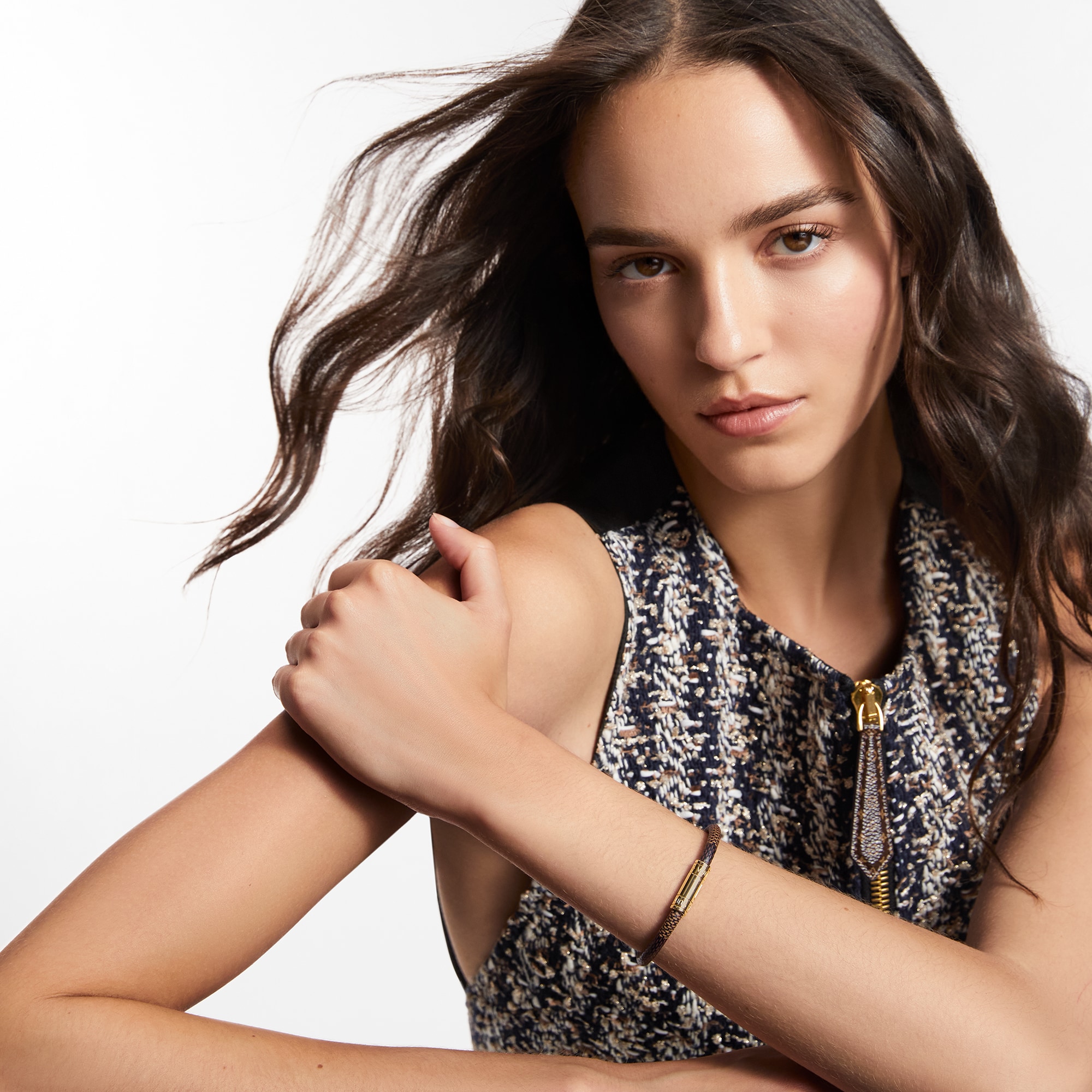 Keep It Armband Damier Ebene Canvas Damen Accessoires Neuheiten | LOUIS VUITTON (Zoom)