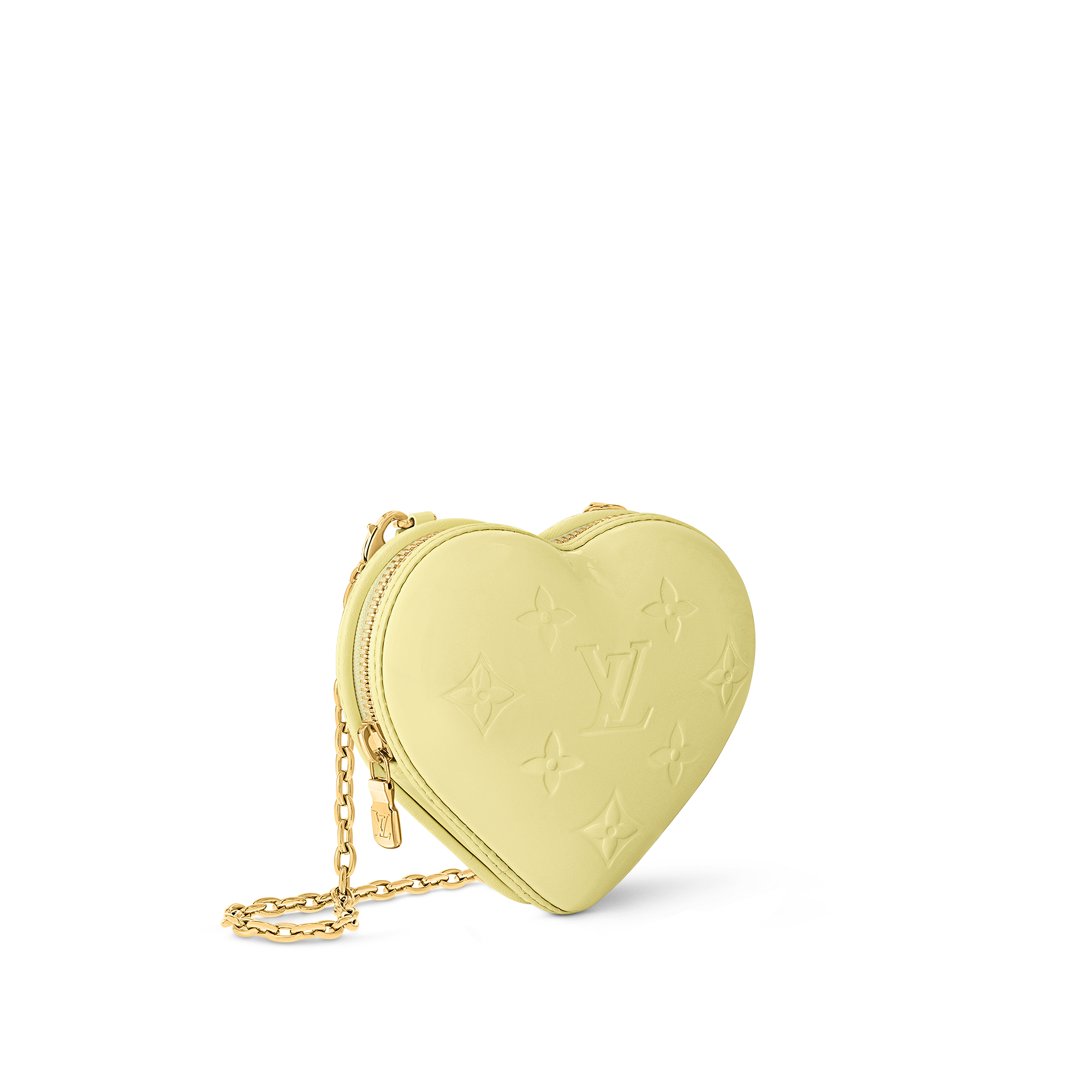 Keep My Heart Monogram Vernis Leder - Geldbörsen und  