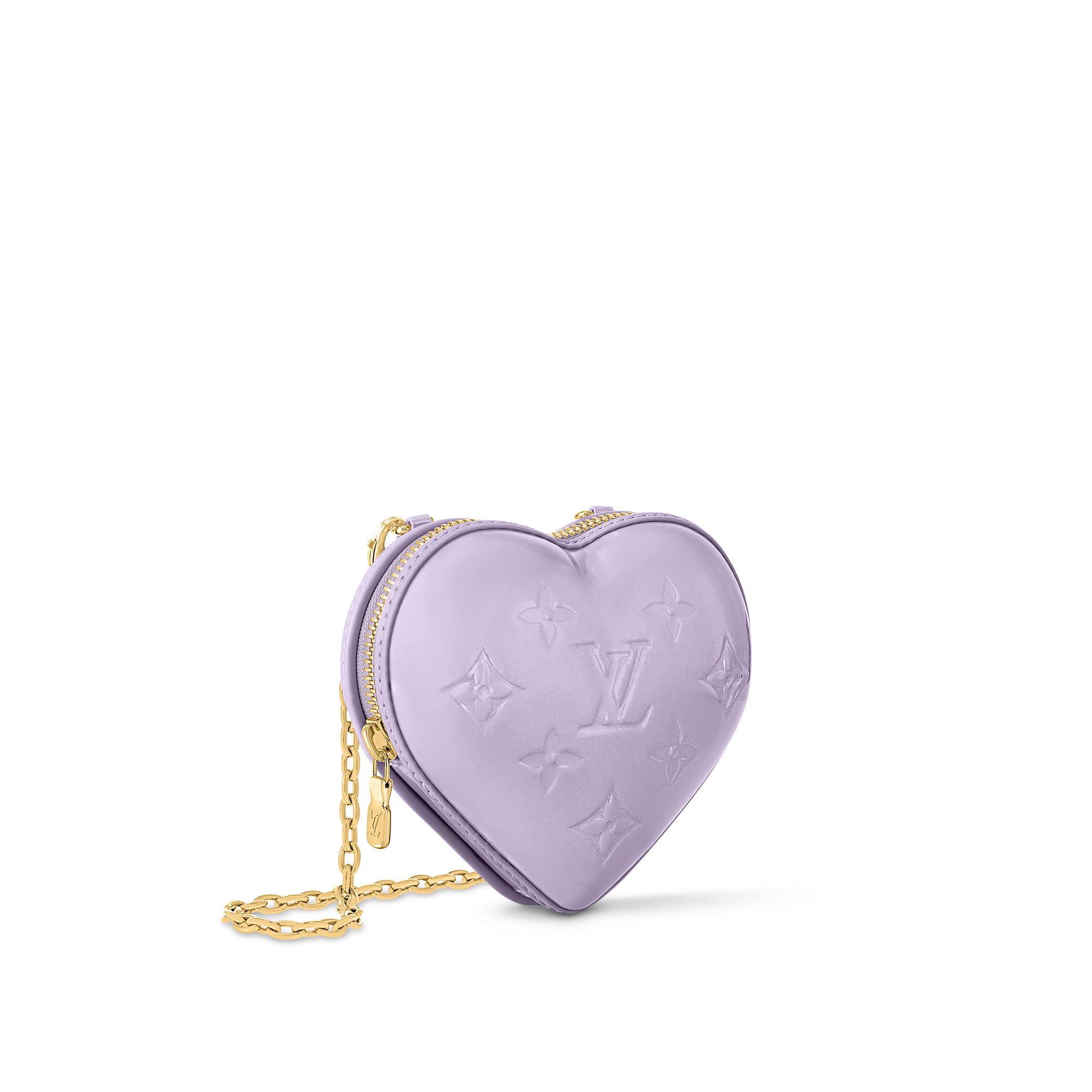 Keep My Heart Monogram Vernis Leder - Geldbörsen und 