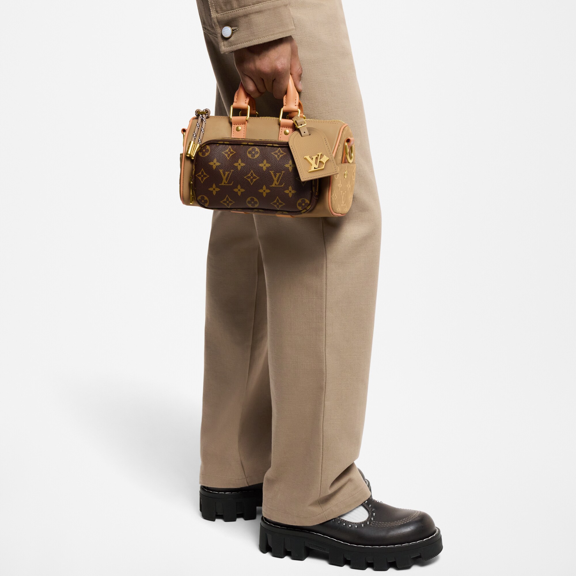 Keepall 25 mit Schulterriemen Andere Lederarten Taschen und Kleinlederwaren Herren Taschen Neuheiten | LOUIS VUITTON (Zoom)