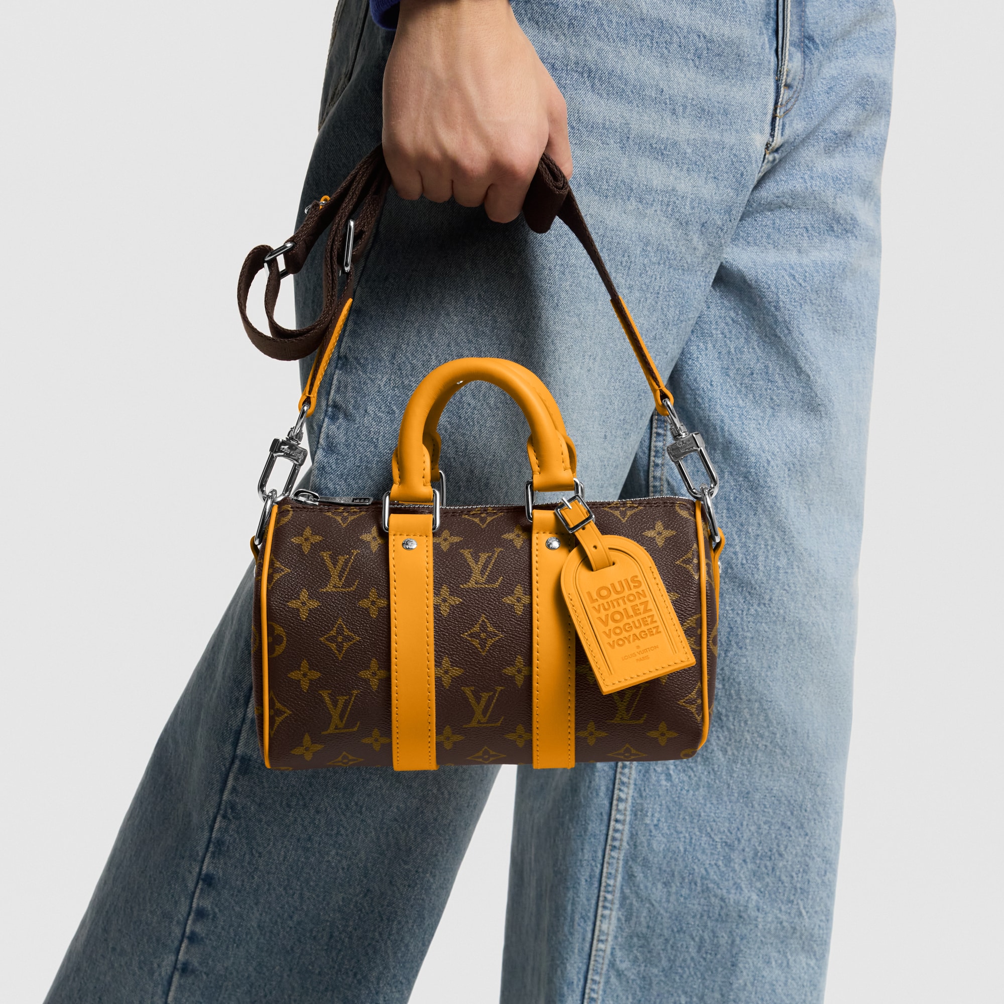 Keepall 25 mit Schulterriemen Monogram Macassar Canvas Taschen und Kleinlederwaren Herren Taschen Neuheiten | LOUIS VUITTON (Zoom)