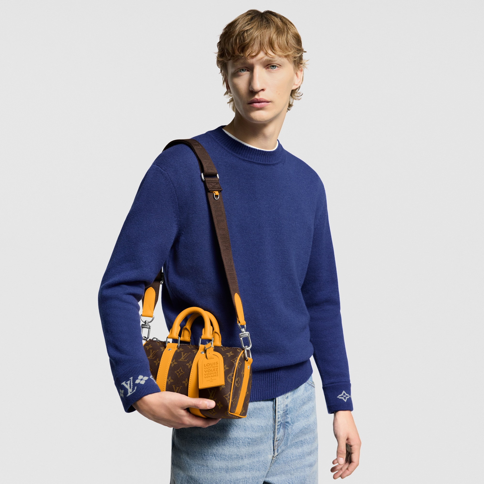 Keepall 25 mit Schulterriemen Monogram Macassar Canvas Taschen und Kleinlederwaren Herren Taschen Neuheiten | LOUIS VUITTON (Zoom)