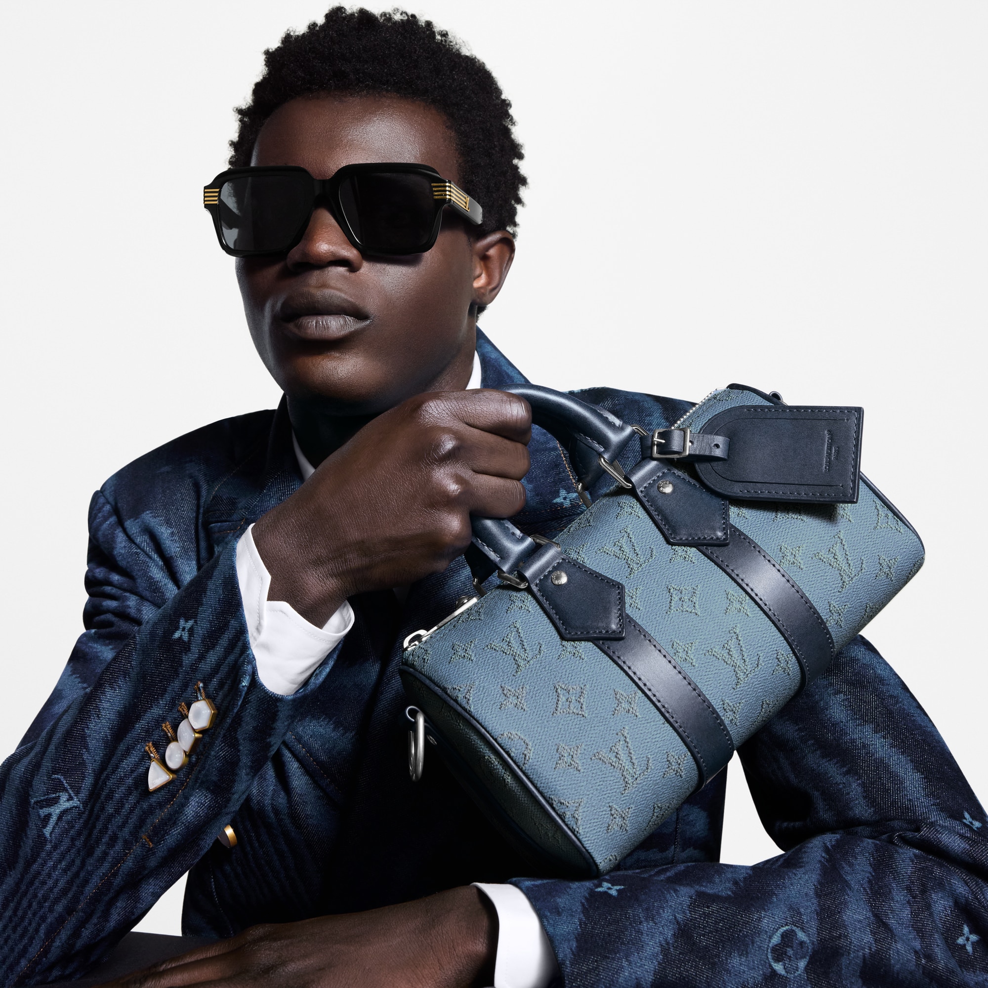 Keepall 25 mit Schulterriemen G71 Taschen und Kleinlederwaren Herren Taschen LV Ikonen | LOUIS VUITTON (Zoom)