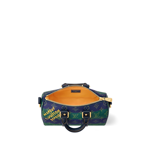 Keepall 25 mit Schulterriemen Weitere Monogram Varianten Taschen und Kleinlederwaren Herren Taschen LV Ikonen | LOUIS VUITTON (Zoom)