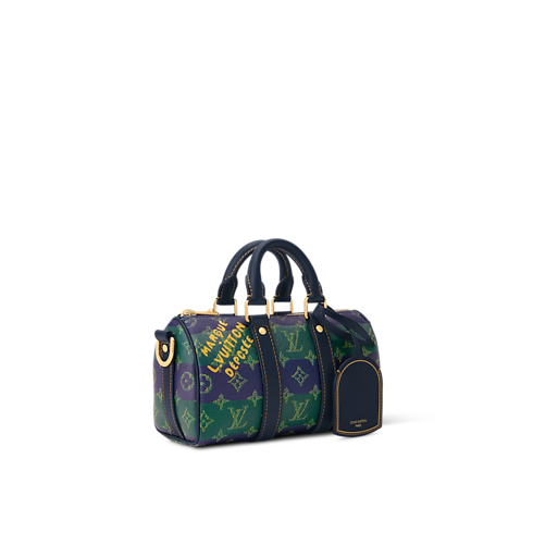 Keepall 25 mit Schulterriemen Weitere Monogram Varianten Taschen und Kleinlederwaren Herren Taschen LV Ikonen | LOUIS VUITTON (Zoom)