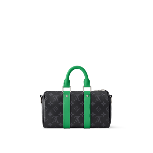 Keepall 25 mit Schulterriemen Monogram Eclipse Taschen und Kleinlederwaren Herren Taschen LV Ikonen | LOUIS VUITTON (Zoom)