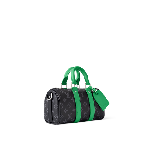 Keepall 25 mit Schulterriemen Monogram Eclipse Taschen und Kleinlederwaren Herren Taschen LV Ikonen | LOUIS VUITTON (Zoom)