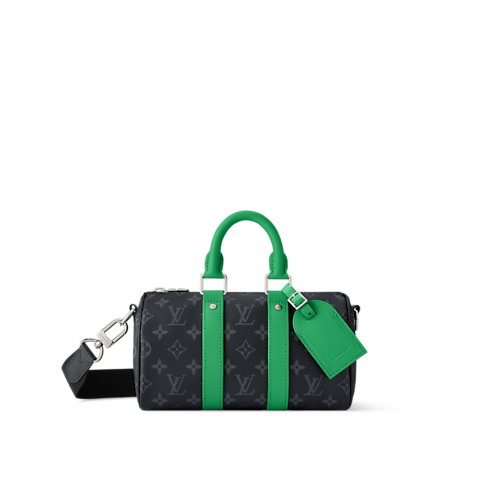 Keepall 25 mit Schulterriemen Monogram Eclipse Taschen und Kleinlederwaren Herren Taschen LV Ikonen | LOUIS VUITTON (Zoom)