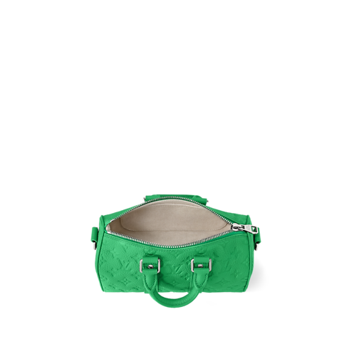 Keepall 25 mit Schulterriemen Monogram Canvas & Taurillon Leder Taschen und Kleinlederwaren Herren Taschen LV Ikonen | LOUIS VUITTON (Zoom)