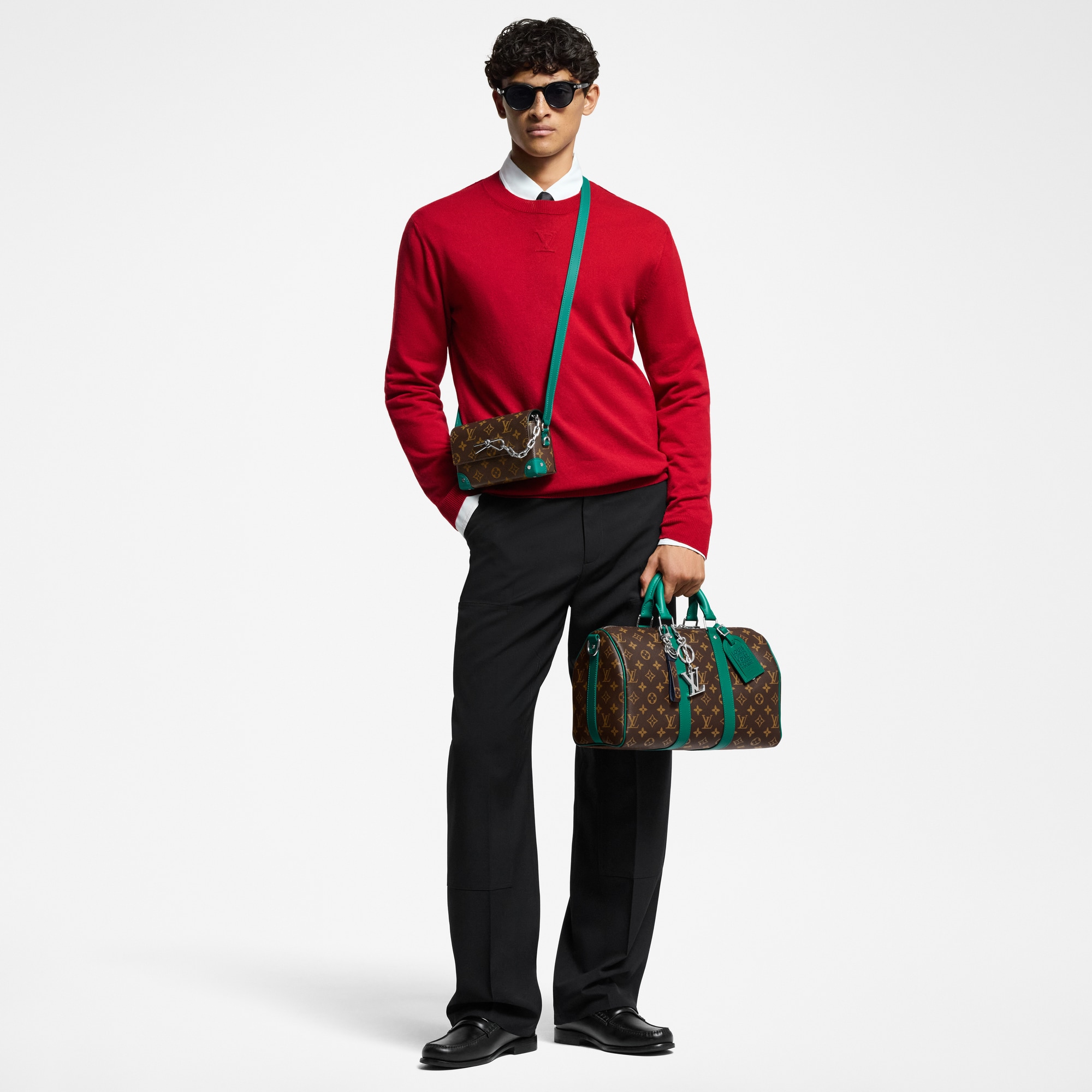 Keepall 35 mit Schulterriemen G73 Taschen und Kleinlederwaren Men Bags Neuheiten | LOUIS VUITTON (Zoom)