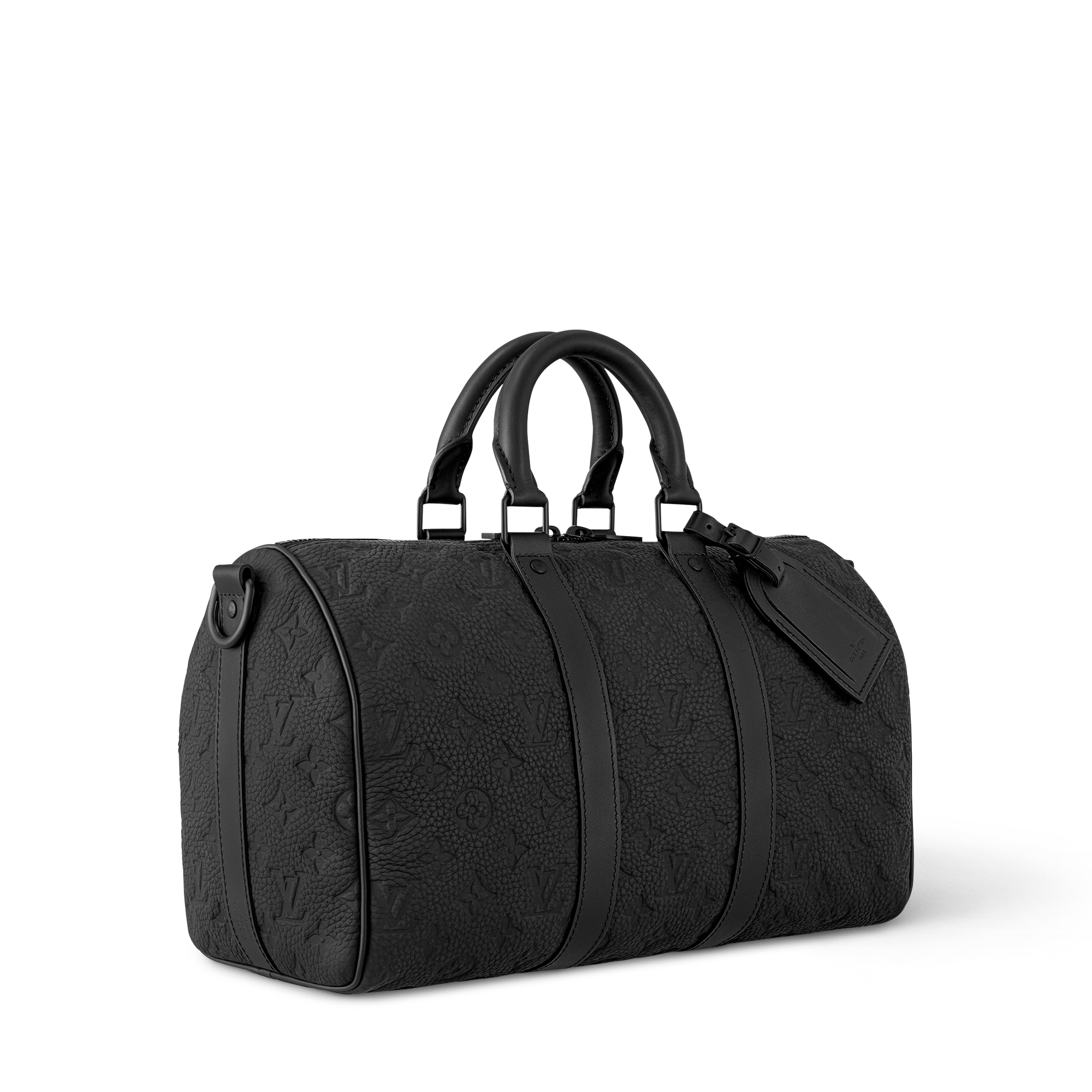 Keepall 35 mit Schulterriemen Monogram Canvas & Taurillon Leder 