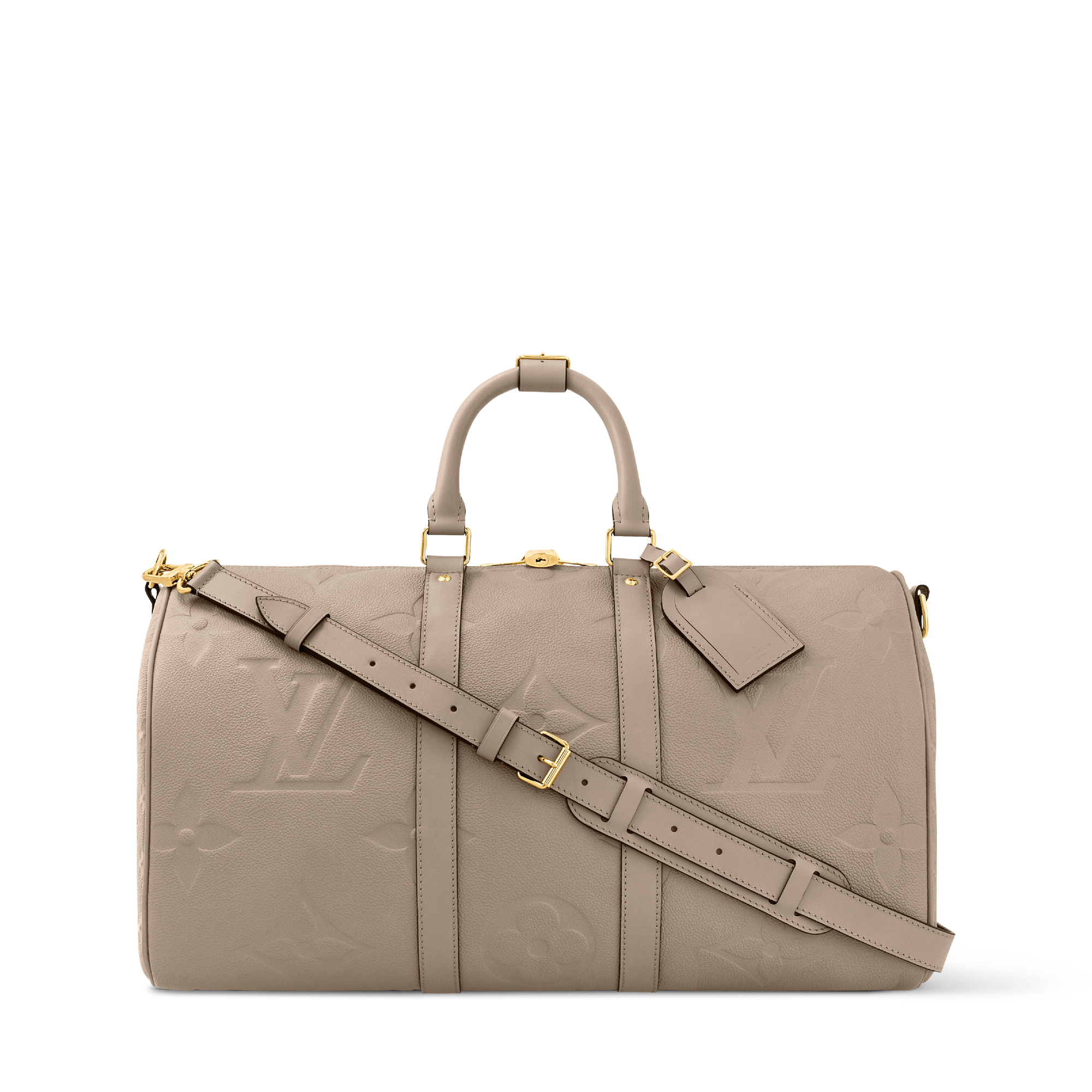 Keepall 45 BA Monogram Empreinte Leder - Ramadan | LOUIS VUITTON