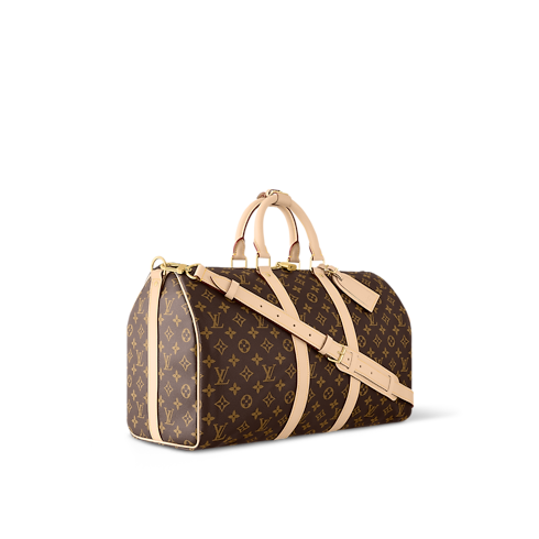 Keepall 45 mit Schulterriemen Monogram Canvas Herren Reisegepäck Reisetaschen und Duffle Bags | LOUIS VUITTON (Zoom)