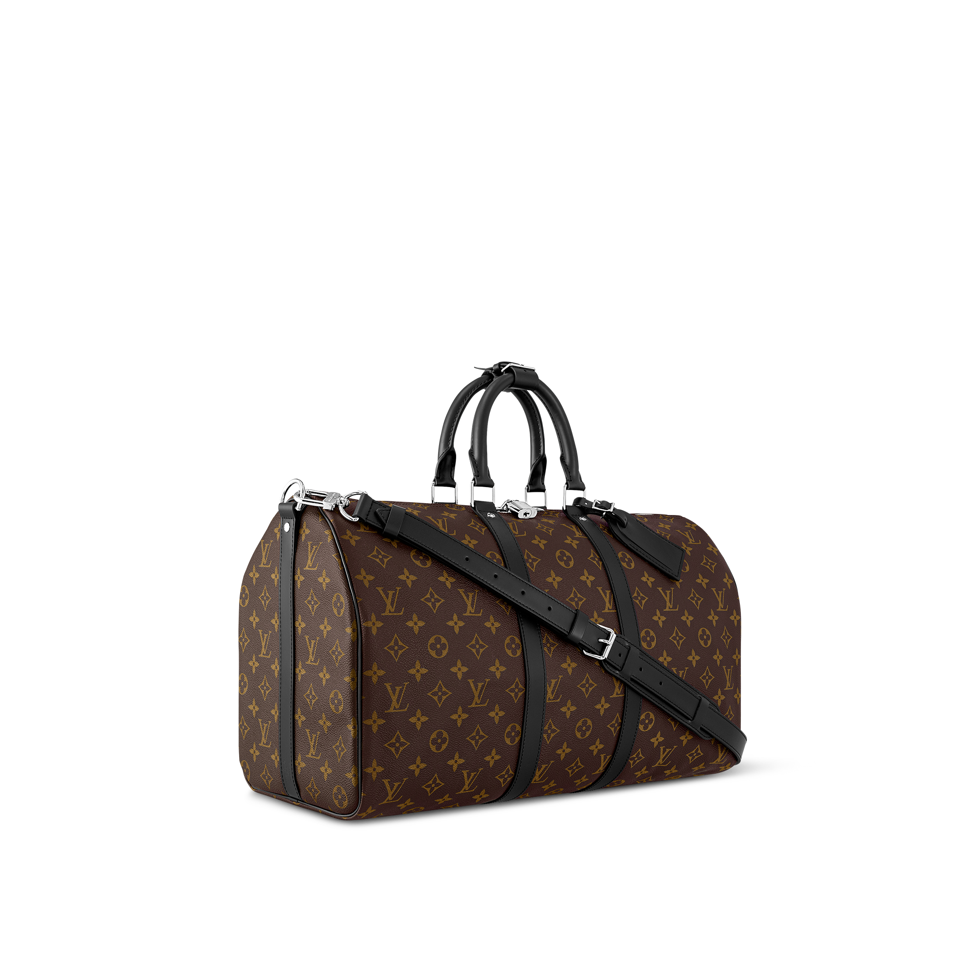 Keepall 45 mit Schulterriemen  Monogram Macassar Canvas Herren Personalisierung Taschen & Reisegepäck | LOUIS VUITTON (Zoom)