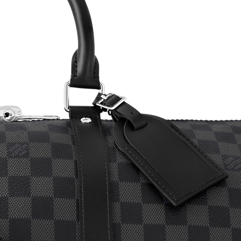 Keepall 45 mit Schulterriemen Damier Graphite Canvas Herren Reisegepäck Vollständige Reisegepäckkollektion und Accessoires | LOUIS VUITTON (Zoom)