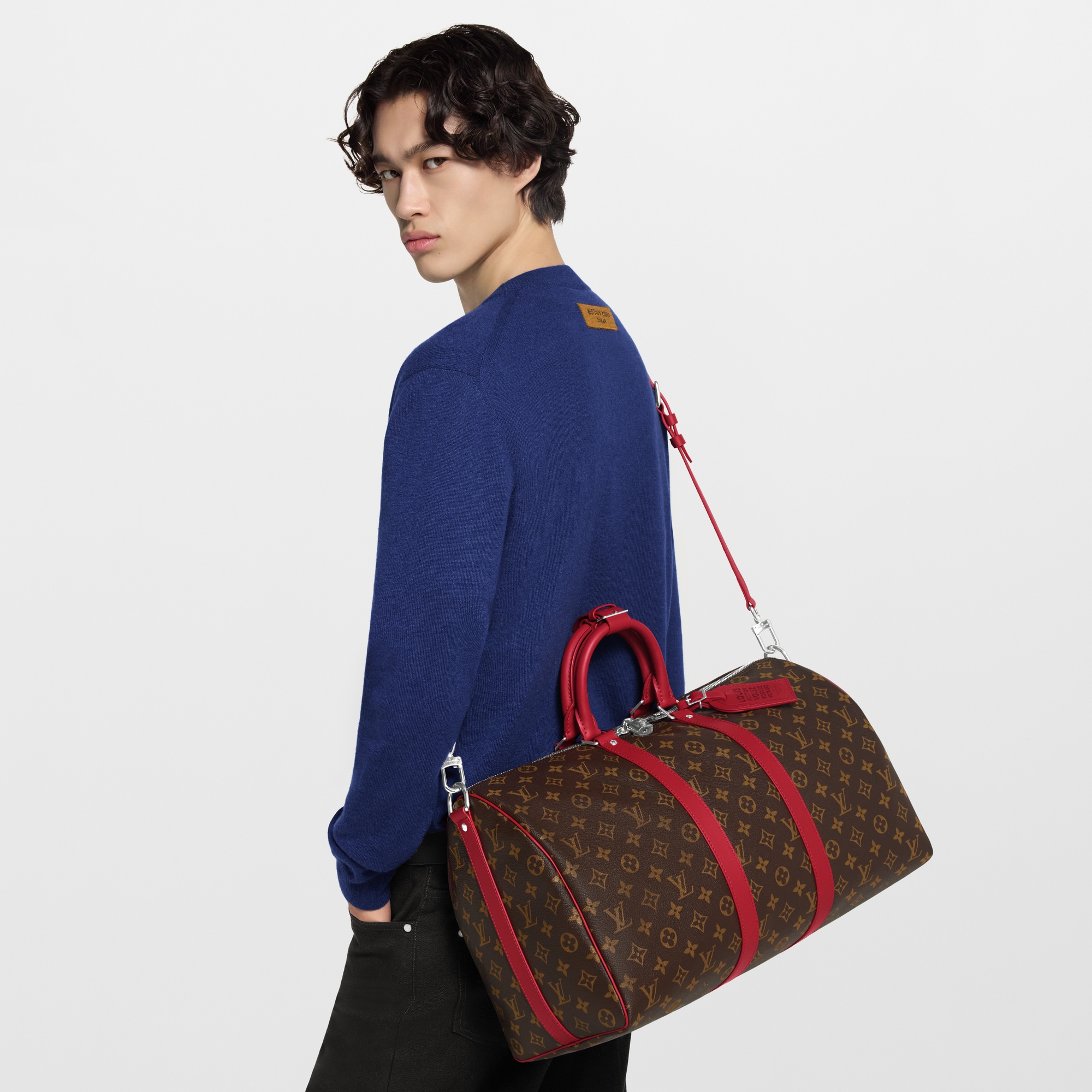 Keepall 45 mit Schulterriemen G73 Geschenkideen Geschenke zum Muttertag } | LOUIS VUITTON (Zoom)