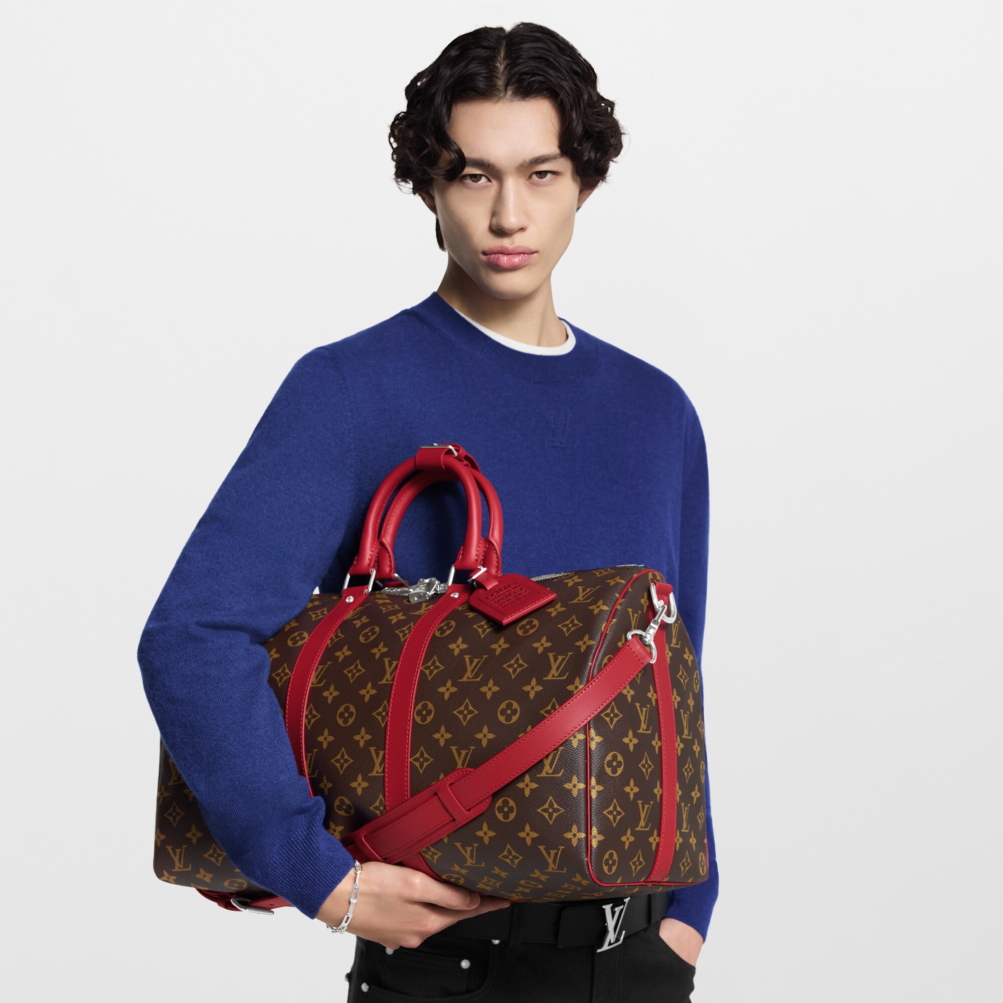 Keepall 45 mit Schulterriemen G73 Geschenkideen Geschenke zum Muttertag } | LOUIS VUITTON (Zoom)