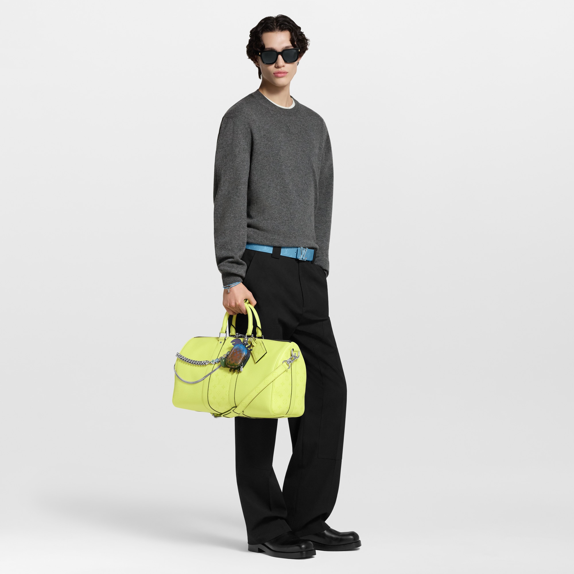 Keepall 45 mit Schulterriemen Taigarama Taschen und Kleinlederwaren Herren Taschen LV Ikonen | LOUIS VUITTON (Zoom)