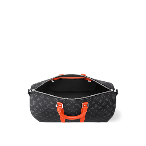 Keepall 45 mit Schulterriemen Monogram Eclipse Canvas Taschen und Kleinlederwaren Herren Taschen LV Ikonen | LOUIS VUITTON (Zoom)