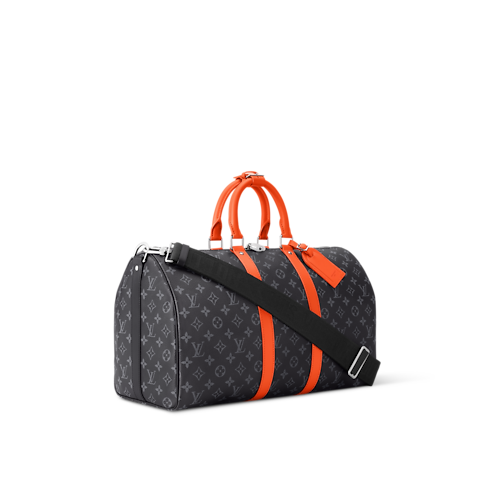 Keepall 45 mit Schulterriemen Monogram Eclipse Canvas Taschen und Kleinlederwaren Herren Taschen LV Ikonen | LOUIS VUITTON (Zoom)